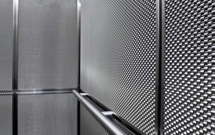 电梯轿厢装饰网效果展示